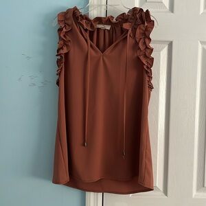NWOT Entro Sleeveless Blouse